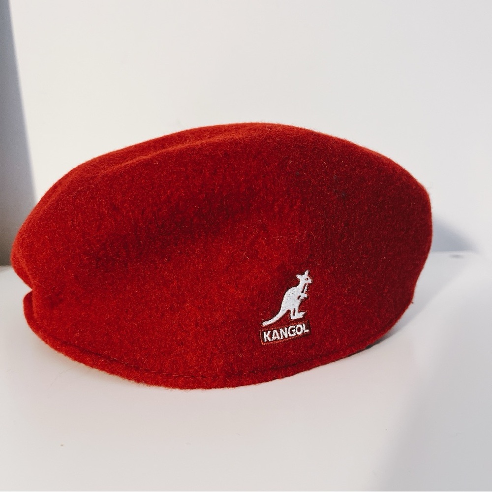 Kangol Wool 504 Hat / Cool Red / Medium